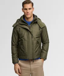 Superdry Herren Kapuzen-arctic-windbreaker-jacke Khaki - Größe: XL