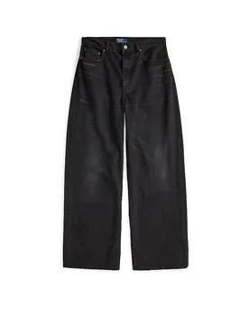 Jeans de pierna ancha azul oscuro 30 - Ralph Lauren - FashionsVida