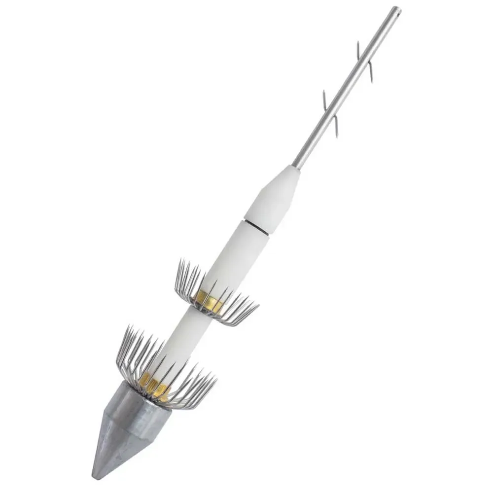 Professional Deep Ss Squid Jig 750g 290 Mm White / Grey One Size unisex - Expert Predator - FashionsVida