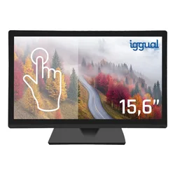 Écran Tactile Igg319864 16´´ 16:9 Hd+ Black One Size unisex