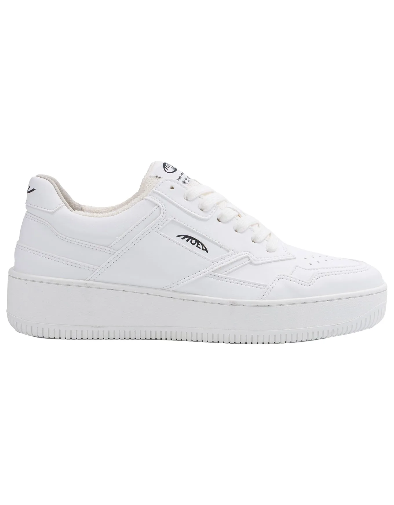 Chaussures vegan - Origin Full White Corn en Coton - Taille 39 - Blanc - MoEa - FashionsVida