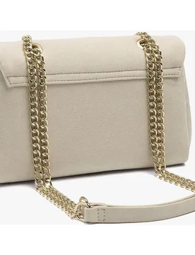 Bolso de hombro con solapa y cierre imantado con flecos decorativos - Parfois - FashionsVida