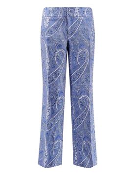 Etro Pantaloni Con Stampa Iconica