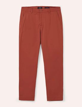 Ultraleicht Chino, Modern Fit#normale Größen#schlanke Größen#untersetzte Größen, Farbe Orange, 52, wiegt weniger mit Sicherheitstasche Herren