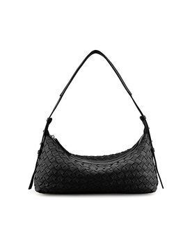 Ledertasche - Baguette MARIE schwarz damen