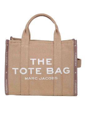 Borsa tote media in jacquard