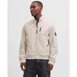 Jack & Jones - Cazadora softshell de hombre con polar interior