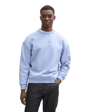 Felpa Relaxed Printed Brunnera Blue 2XL