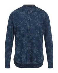 Hemd Herren Blau 40 Herren