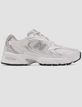 Scarpe unisex bianco-argento