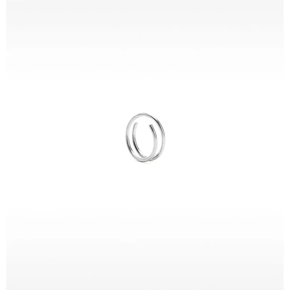 Piercing de acero inoxidable para nariz en espiral - Parfois - FashionsVida