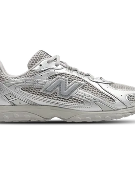 L Women's Sneakers - Silver - Size 4.5 - Leather - Silver - Size: 4.5 - New Balance - FashionsVida