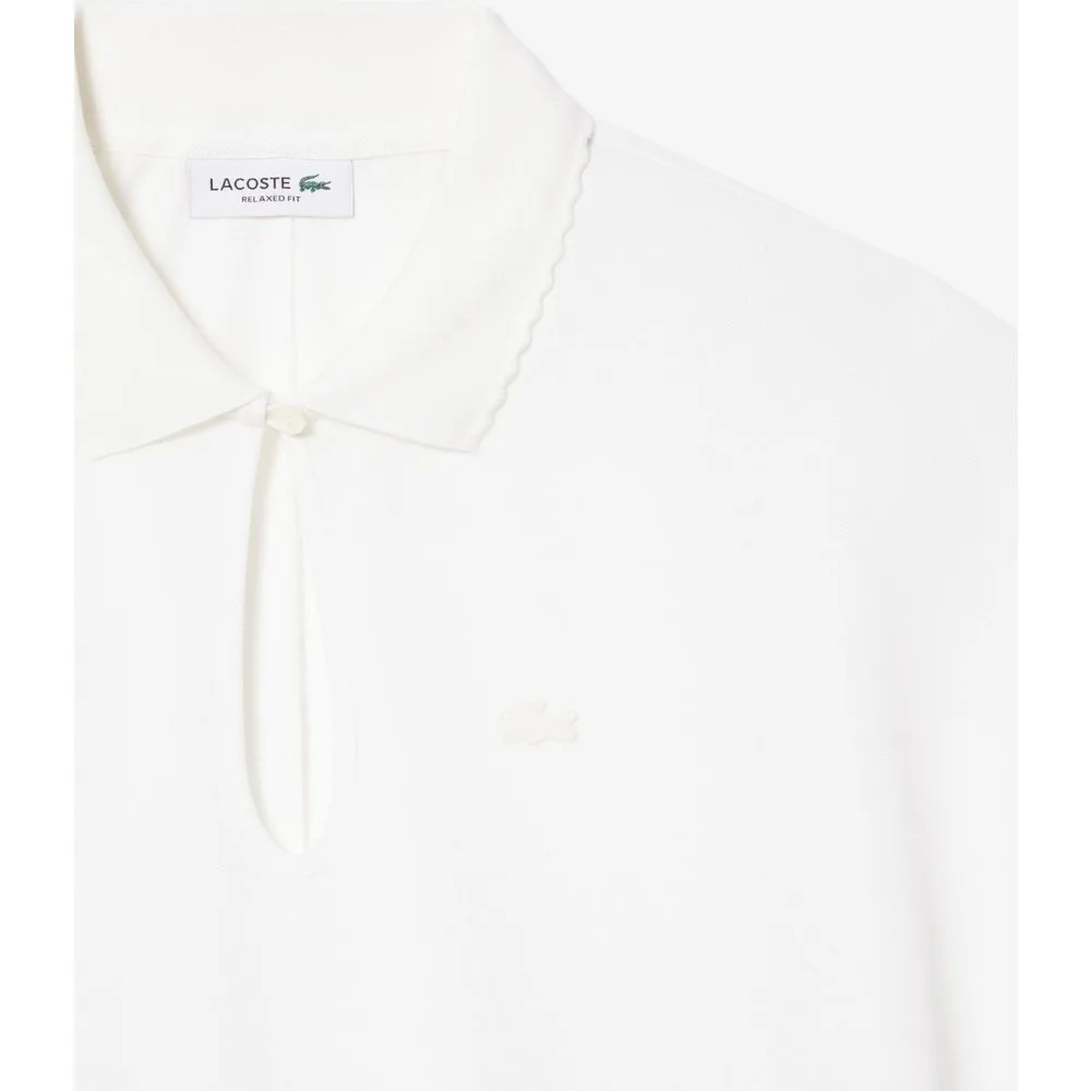 Lacoste - En blanco de manga corta - Lacoste - FashionsVida
