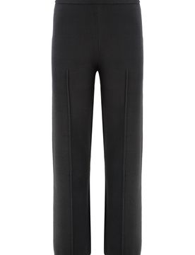 Women's Knit Trousers with Elastic Waist