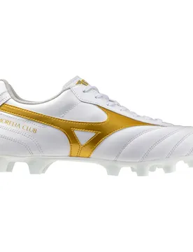 Chaussures De Football Morelia Ii Club Fg White / Football Gold / Galaxy Silver EU 44