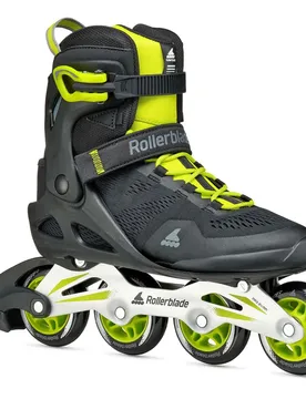 Patins En Ligne Macroblade 80 Black / Lime EU 45 1/2