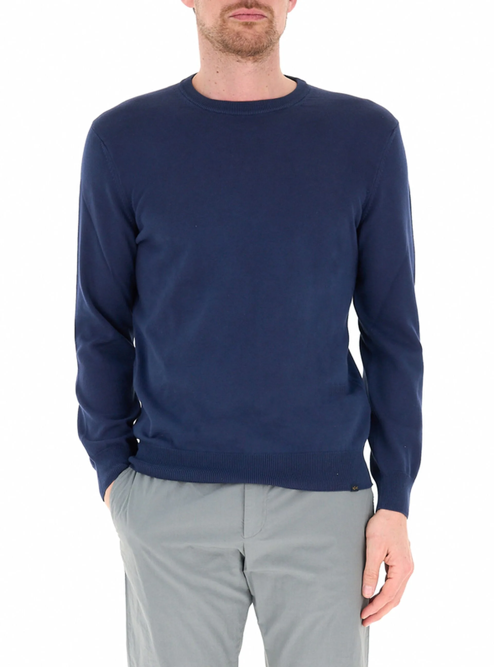Maglia in cotone BLU XL - Paul & Shark - FashionsVida
