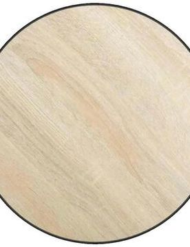 Sofaecken, Podesttische Bout De Canapé Table À Thé Chêne Sonoma Ø35 Cm Mdf Einheitsgrösse