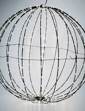 Lampe Led Christmas Tree 3d 5m + 60cm 177 Led Cold White Low Voltage Black 60 cm - AIGOSTAR - FashionsVida
