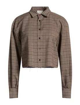 Camisa Mujer Caqui ONESIZE Mujer - VICOLO - FashionsVida