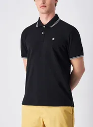 POLO A MANICA CORTA IN PIQUET XL