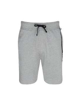 Pantalones cortos de felpa gris claro S - BOSS - FashionsVida