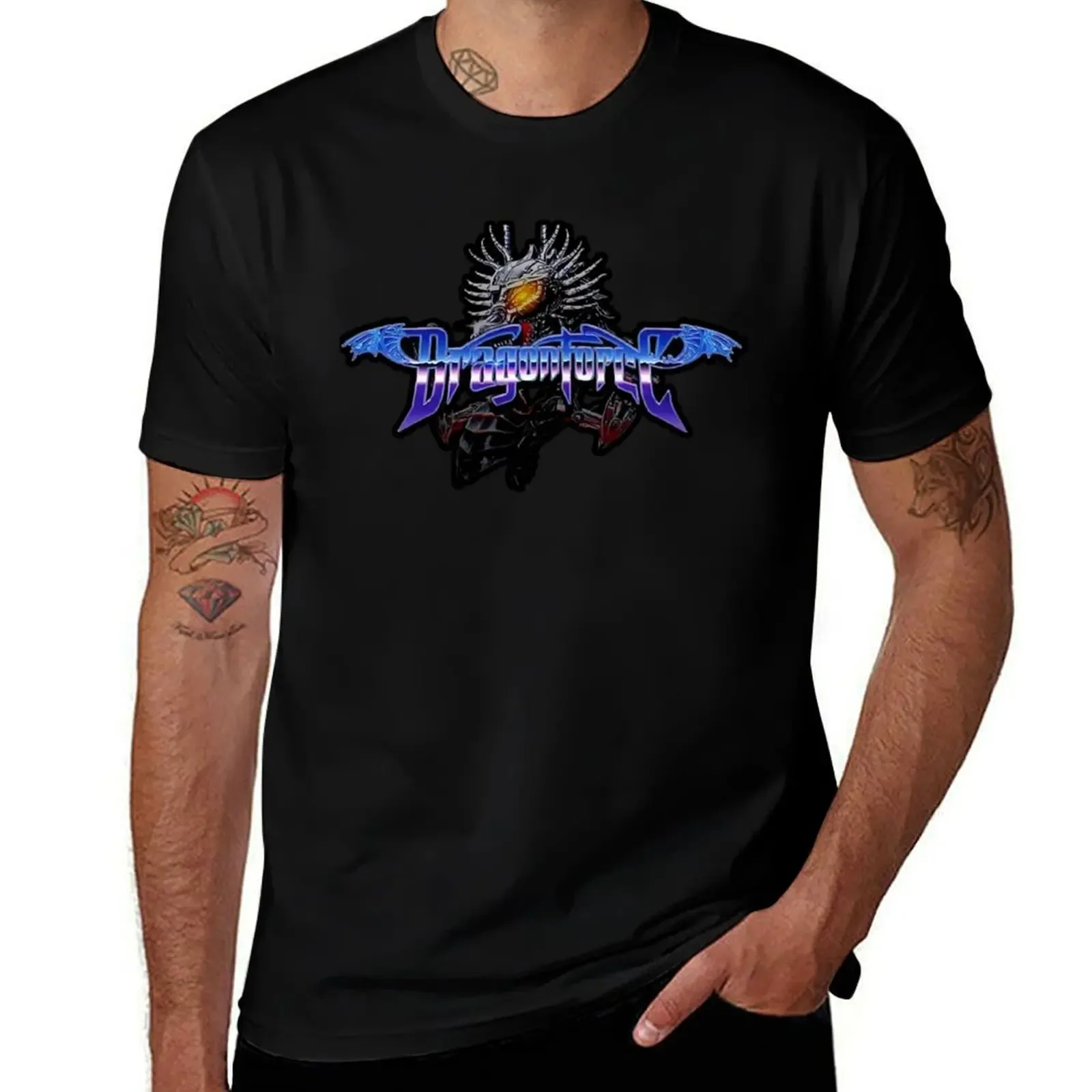 DRAGONFORCE MUSIC ARTWORK T-Shirt Running Performance Short Sleeve Tee - Aliexpress - FashionsVida