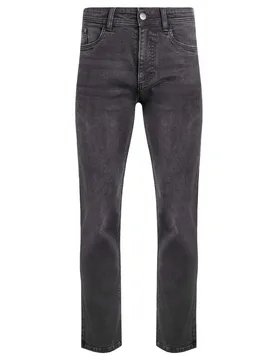 Weird Fish Eddie Straight Leg Denim Jeans Size 34 - men men trousers-jeans men trousers-jeans jeans new-arrivals ben-curry offers 2-for-80-jeans offer - Washed Black - FashionsVida