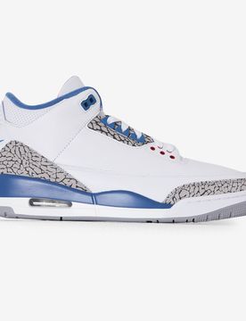 Air 3 Retro True Blue blanc/bleu 42