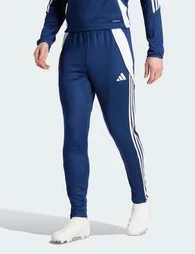 Mens Tiro 24 Training Pants - Blue Recycled Material - Size X-Small - adidas performance - FashionsVida