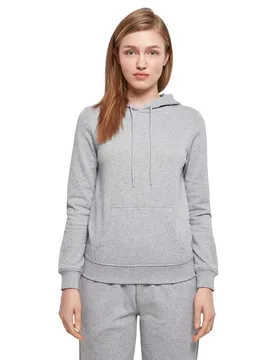 Sweat à Capuche Basic Heather Grey 2XL - Build Your Brand - FashionsVida