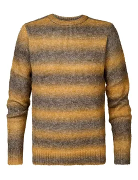 Pull M-3040-kwr278 Dark Caramel L - Petrol industries - FashionsVida