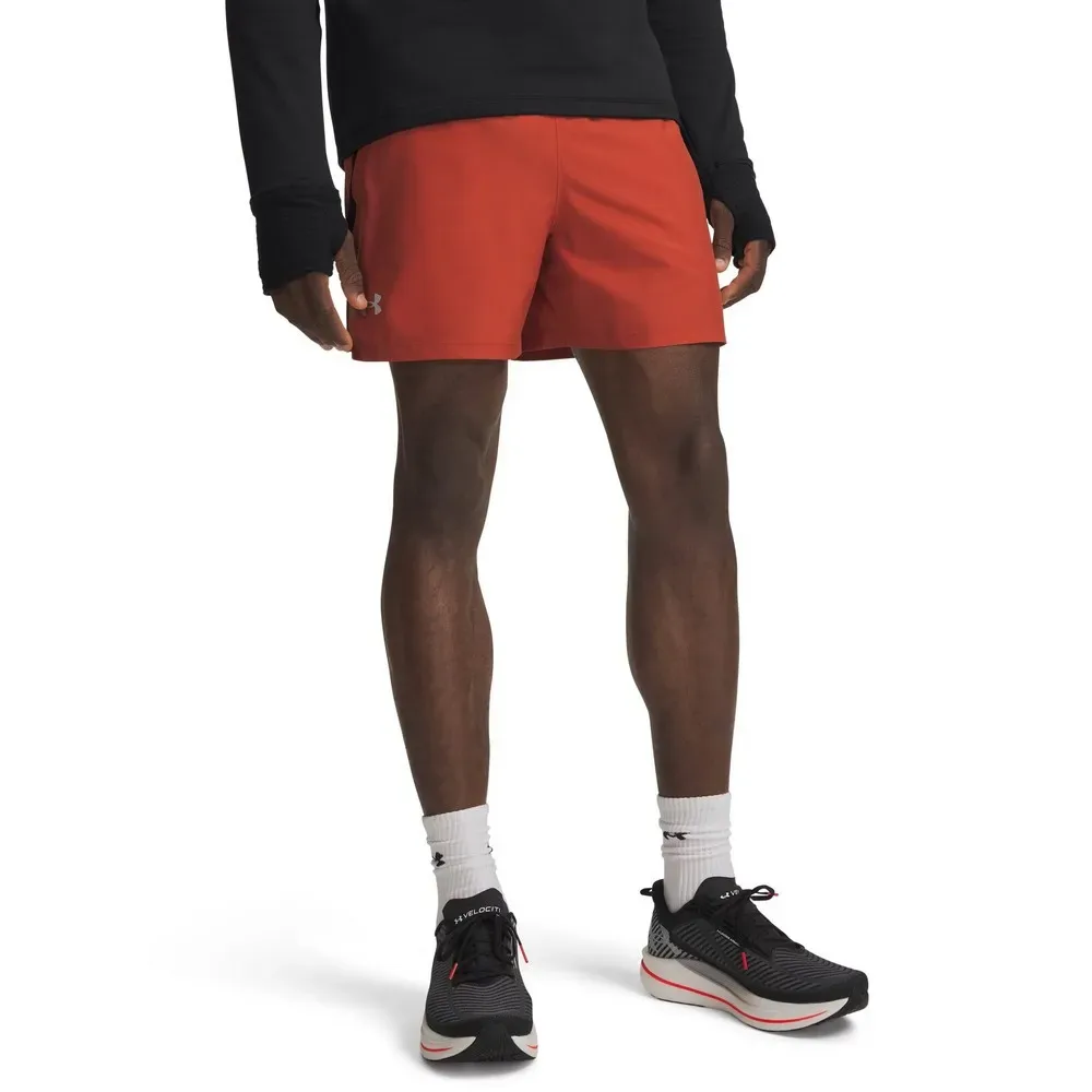 Launch 5´´ Shorts Red / Reflective XS Men - Under armour - FashionsVida