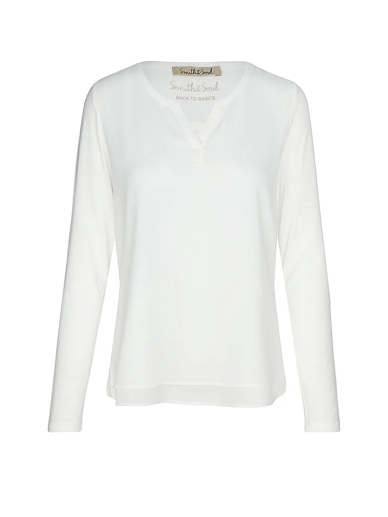 Smith&soul Blusenshirt blanc M - Smith&soul - FashionsVida