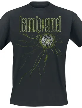 T-Shirt - Oblivion Circutry - S bis 4XL - für Männer - Größe S - schwarz - Lizenziertes Merchandise! - Männer - male - Lamb Of God - FashionsVida