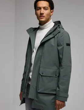 Street One Softshell Parka male Grün