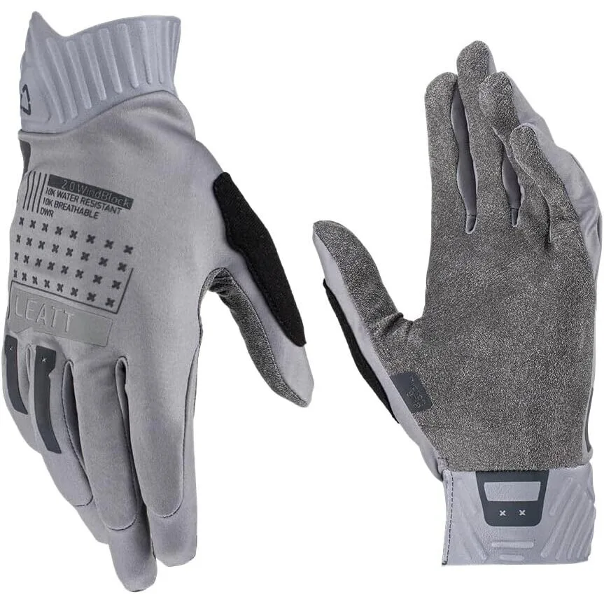 Guanti Mtb MTB 2.0 WINDBLOCK Grigio taglia S - Leatt - FashionsVida
