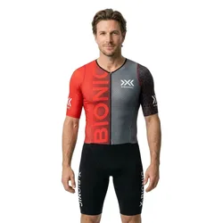 Trisuit A Maniche Corte Dragonfly Red / Black XL