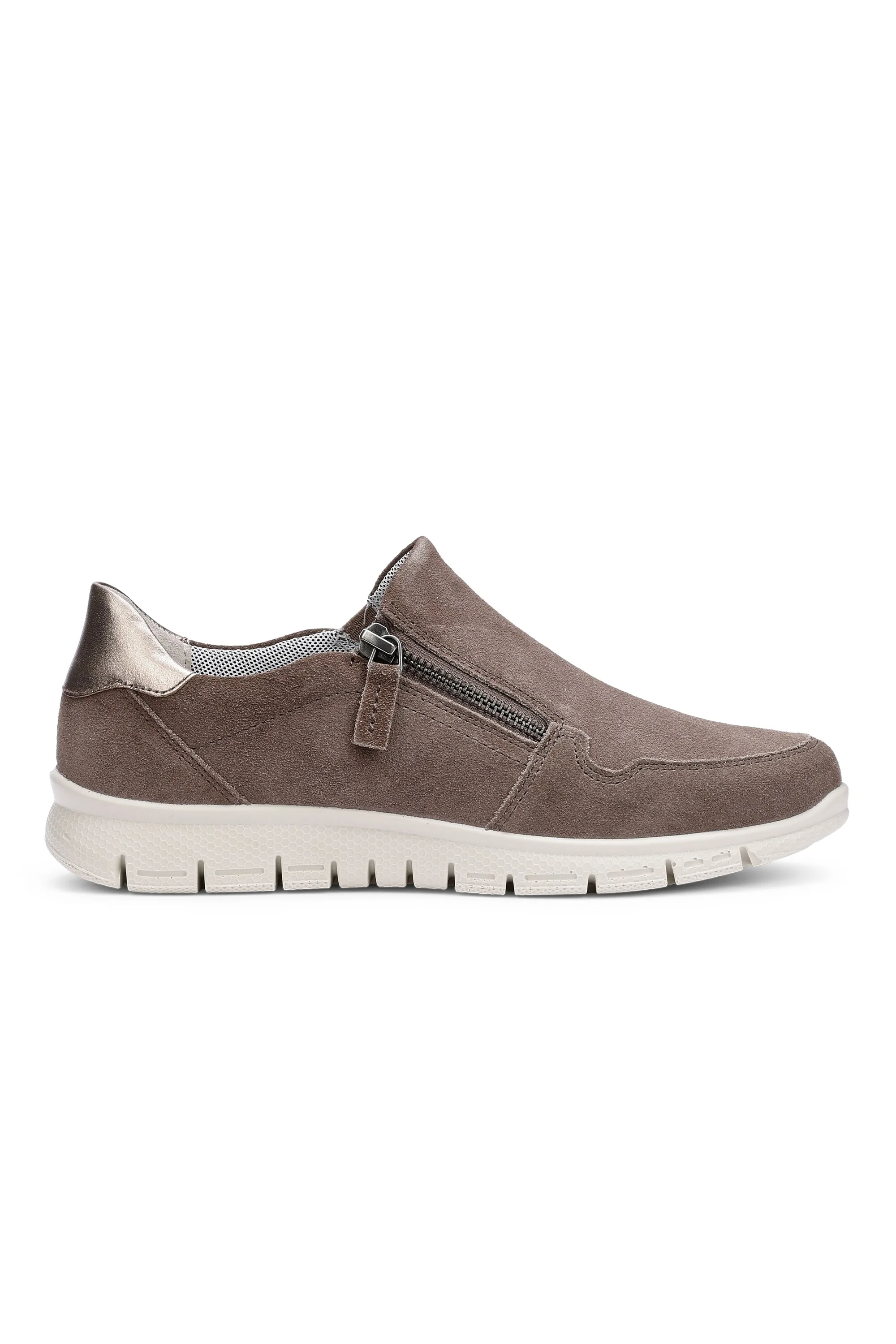 Skyla Women's Regular Fit Suede Trainer - - Size: 7.5 - Hotter - FashionsVida
