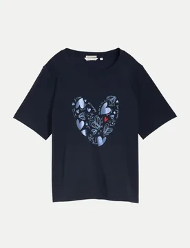 Tom Tailor Casual T-shirt Blau M - Tom Tailor Casual - FashionsVida