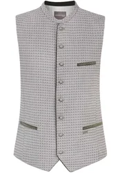 Trachtenweste Felice (grau, Gr. 56) von Classics für Herren, Oberteile, 85% Polyester, 15% Viskose