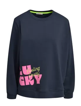 SWEATSHIRT FEELING PRETTY LUCKY PRI female