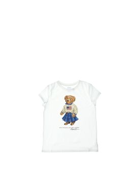 T-shirt girocollo POLO GIRLS BIANCO XL