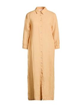 Vestido midi Mujer Melocotón 38 Mujer