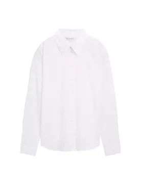 XL dot structure blouse female