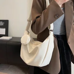 Bolso de hombro y bandolera casual para mujer con monedero, estilo de moda para uso diario y desplazamientos