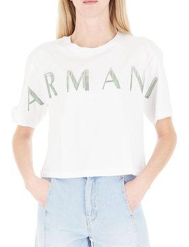 T-shirt girocollo cotone BIANCO L
