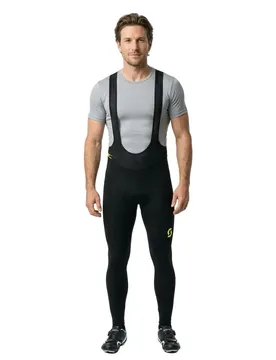 Salopette Larga Rc Pro Warm +++ Black / Sulphur Yellow