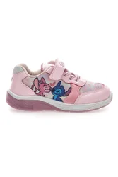Sneaker rosa con luci D14638 28