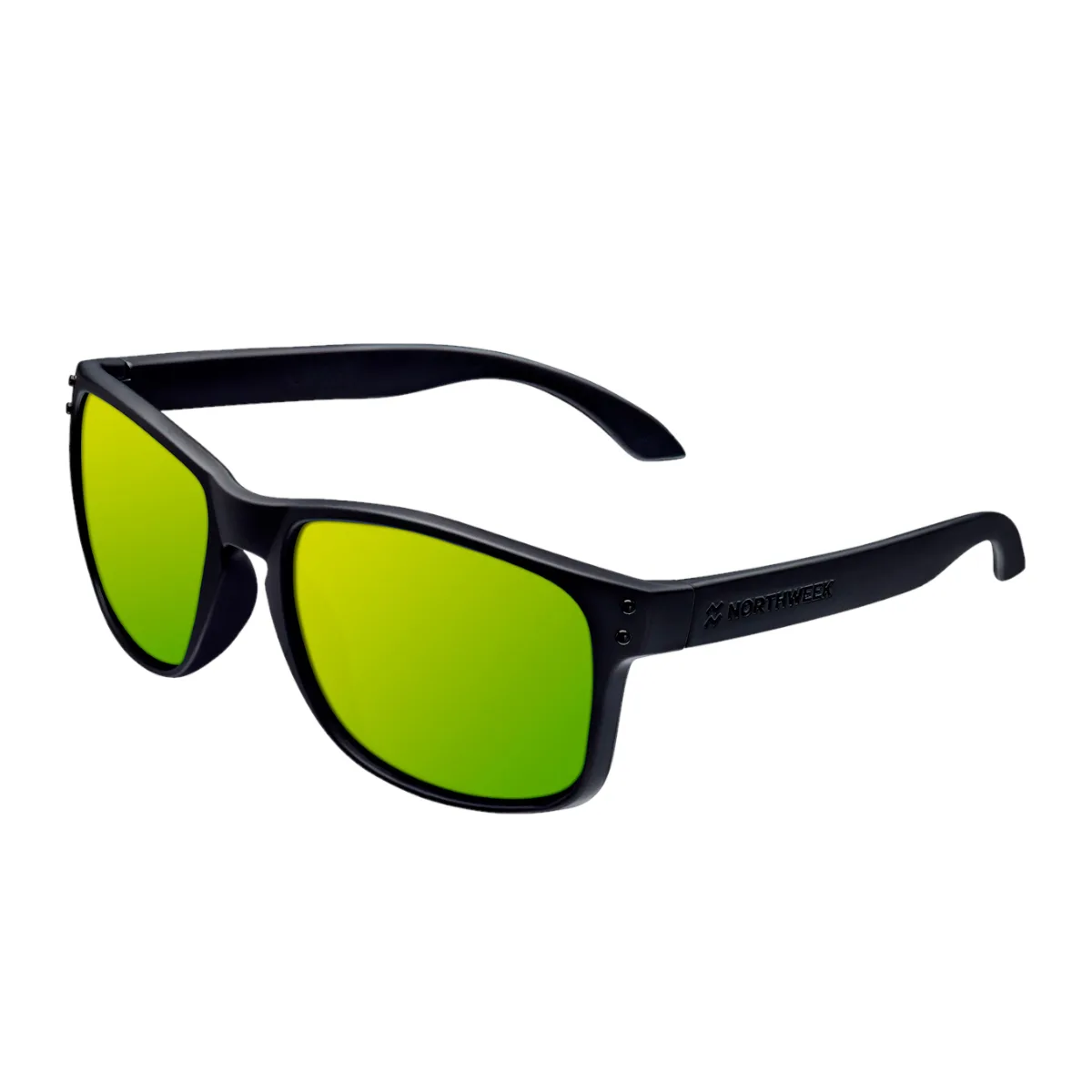 Gafas de sol Hawkers Bold Matte Black - Gold Polarized - Northweek - FashionsVida